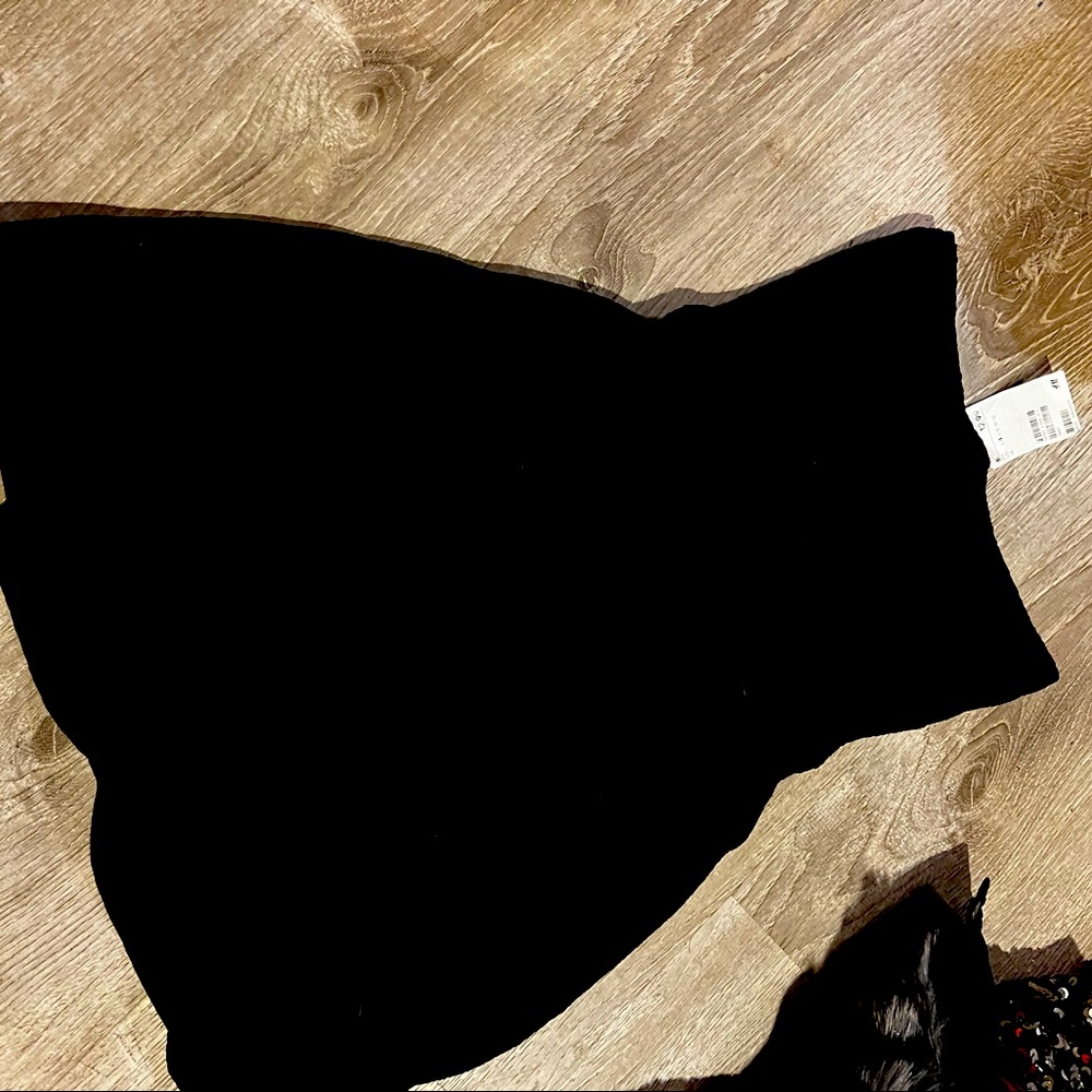 NWT H&M strapless skater dress